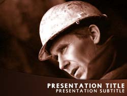 Engineer & Hard Hat powerpoint template
Title master powerpoint slide design