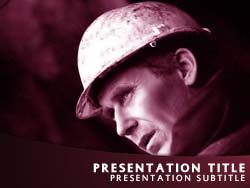 Engineer & Hard Hat powerpoint template
Title master powerpoint slide design