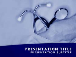 Doctor Stethoscope Title Master slide design