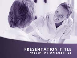 Nursing Title Master slide design