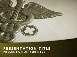 Medicine Title Master slide design