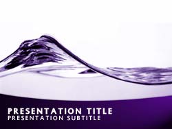 Abstract Water Wave powerpoint template
Title master powerpoint slide design