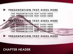Abstract Water Wave powerpoint template
Slide master powerpoint slide design