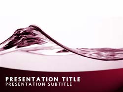 Abstract Water Wave powerpoint template
Title master powerpoint slide design