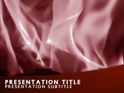 Fire Title Master slide design