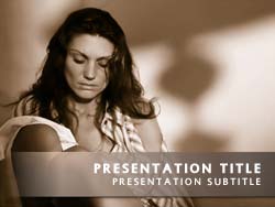 Domestic Violence powerpoint template
Title master powerpoint slide design
