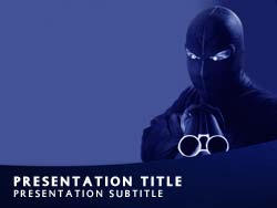 Violent Crime Robbery powerpoint template
Title master powerpoint slide design