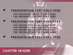 Preacher powerpoint template
Slide master powerpoint slide design