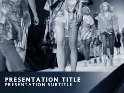 Fashion Title Master slide design