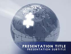 World Puzzle Title Master slide design