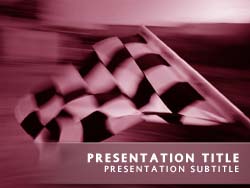 Chequered Flag powerpoint template
Title master powerpoint slide design
