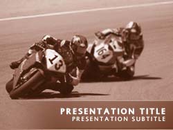 Motorcycle Race powerpoint template
Title master powerpoint slide design