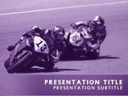 Motorcycle Race powerpoint template
Title master powerpoint slide design