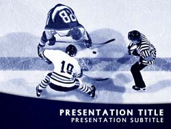Ice Hockey powerpoint template
Title master powerpoint slide design