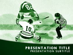Ice Hockey powerpoint template
Title master powerpoint slide design