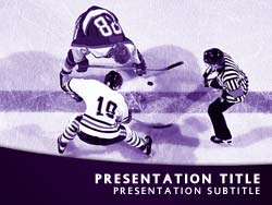 Ice Hockey powerpoint template
Title master powerpoint slide design