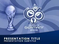 FIFA World Cup powerpoint template
Title master powerpoint slide design