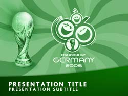 FIFA World Cup Title Master slide design
