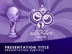 FIFA World Cup powerpoint template
Title master powerpoint slide design