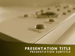 Remote Control Title Master slide design