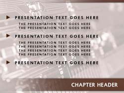 Printed Circuit Board powerpoint template
Slide master powerpoint slide design