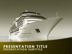 Cruise Title Master slide design