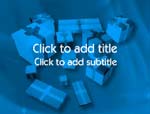 The Christmas Presents video background for PowerPoint