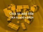 The Christmas Presents video background for PowerPoint