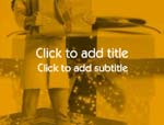 The Christmas Shopping video background for PowerPoint