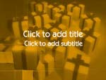 The Happy Holidays video background for PowerPoint