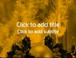 The Yuletide video background for PowerPoint