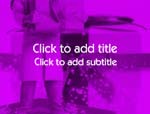 The Christmas Shopping video background for PowerPoint