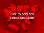 The Christmas Presents video background for PowerPoint