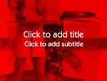 The Christmas Shopping video background for PowerPoint