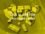 The Christmas Presents video background for PowerPoint