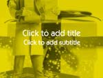 The Christmas Shopping video background for PowerPoint