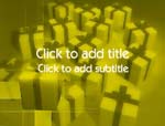 The Happy Holidays video background for PowerPoint