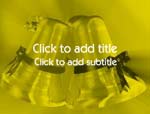 The Jingle Bells video background for PowerPoint