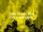 The Yuletide video background for PowerPoint