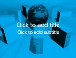 The Internet Hosting video background for PowerPoint