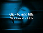The Earth Radar video background for PowerPoint