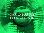 The Earth Hologram video background for PowerPoint