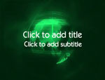 The Earth Sphere video background for PowerPoint