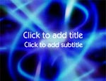 The Blue Static video background for PowerPoint