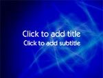 The Electric Blue Wire video background for PowerPoint