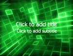 The Electric Green Room video background for PowerPoint
