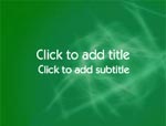 The Electric Green Wire video background for PowerPoint