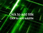 The Electric Green Grid video background for PowerPoint