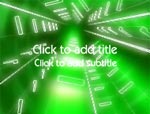 The Green Chamber video background for PowerPoint