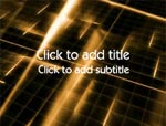 The Electric Orange Grid video background for PowerPoint